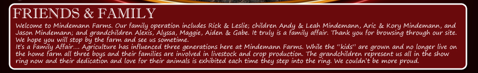 Mindemann Farms Angus Cattle and Freezer Beef, Sullivan, Wisconsin